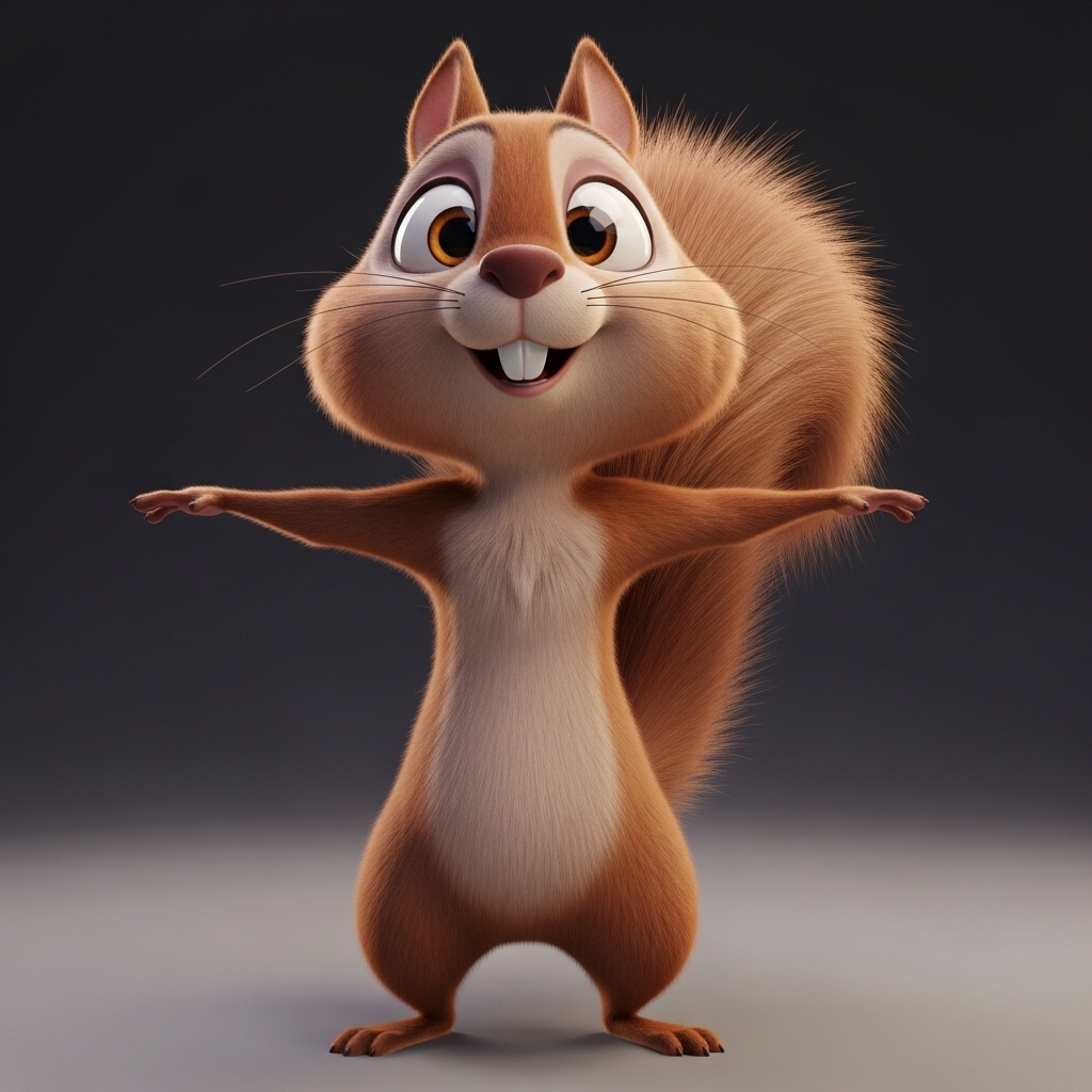 Непосидюча білка / Crazy Squirrel